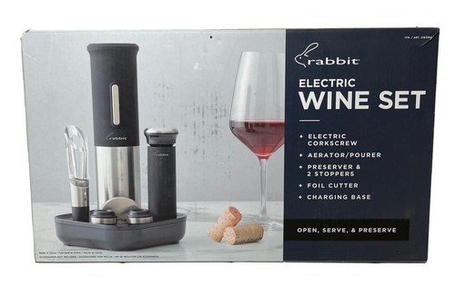 Rabbit electric wine set - wine,